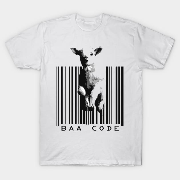 BAA CODE T-Shirt by MotionEmotion